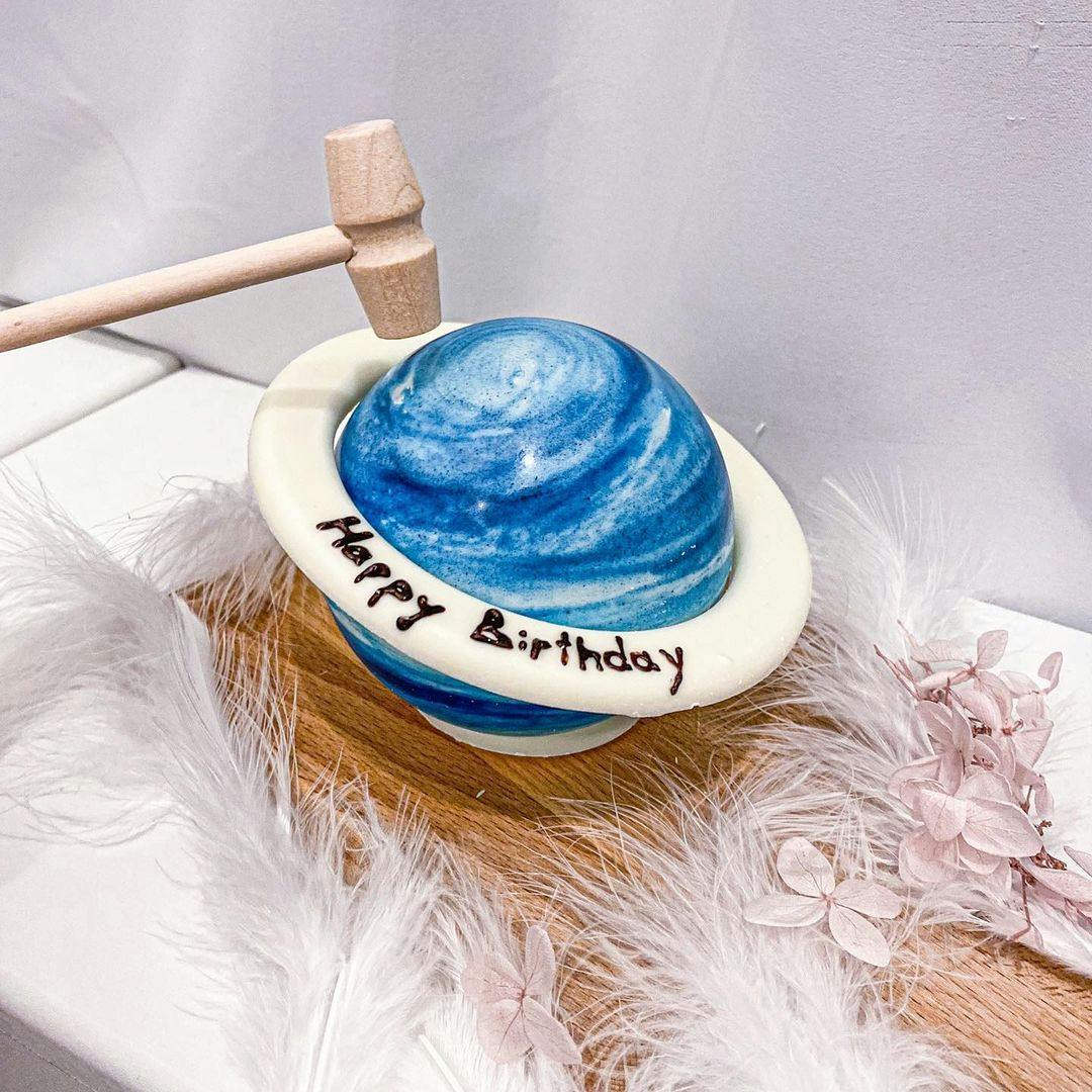 海王藍星球蛋糕