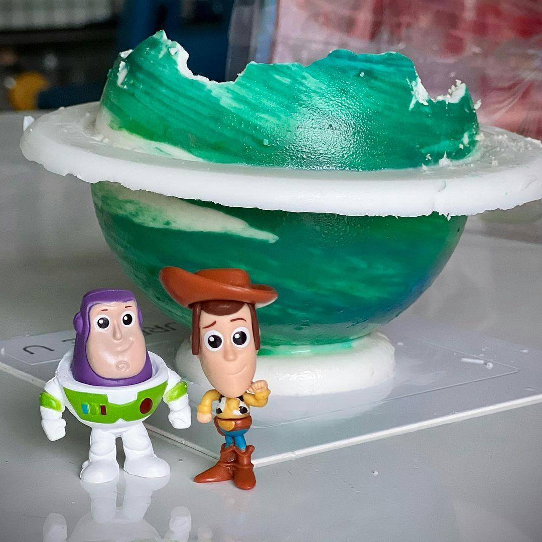 Toy Story 胡迪 巴斯 扑扑蛋糕